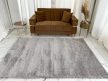 Elena Luxury Shaggy light gray szőnyeg 80x150cm Világosszürke