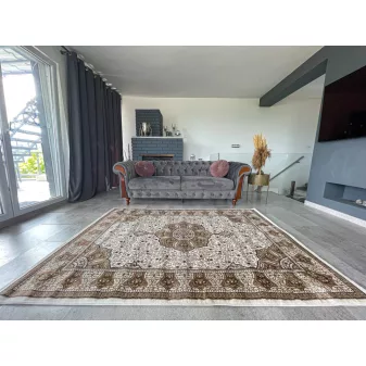 Elit klasszikus futószőnyeg 6187 krém-bézs 80x250cm