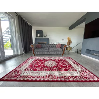 Elit klasszikus futószőnyeg 6189 bordó 80x250cm
