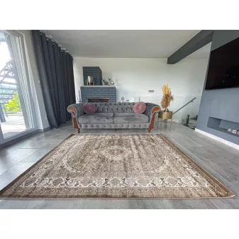 Elit klasszikus futószőnyeg 6193 bézs-krém 80x250cm
