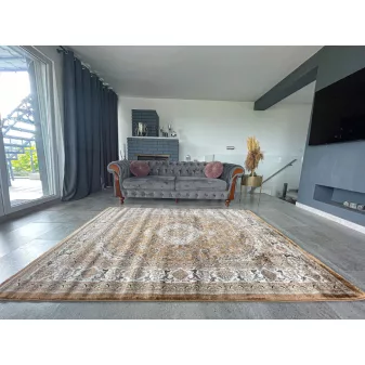 Elit klasszikus futószőnyeg 6193 sötétbézs 80x250cm