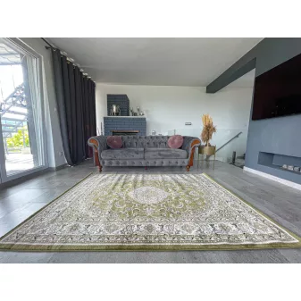 Elit klasszikus futószőnyeg 6193 zöld 80x250cm