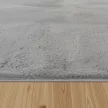 Faux műszőrme szőnyeg szürke 80x250cm