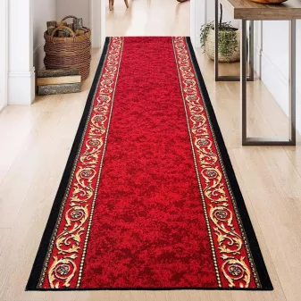    Futószőnyeg méterben Dragon piros 80cm
