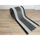    Futószőnyeg méterben Elastic szürke 100cm