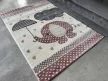 Gyerek szőnyeg elefánt rózsaszín-szürke 120x170cm