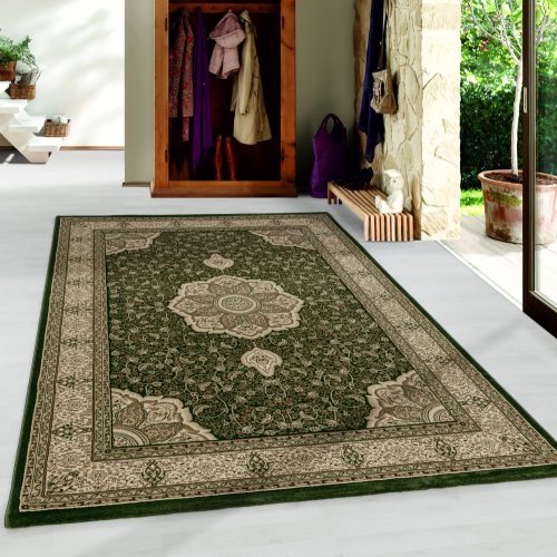 Kabir klasszikus szőnyeg zöld 240x330cm