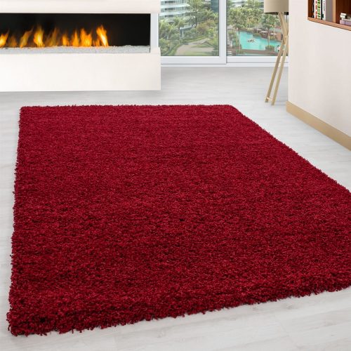 Life shaggy 1500 red (piros) szőnyeg 80x250cm