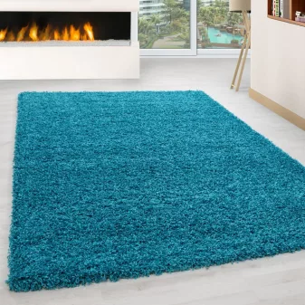  Life shaggy 1500 turkis (türkízkék) szőnyeg 120x170cm