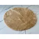 Shaggy Ibiza beige (bézs) szőnyeg 80cm kerek