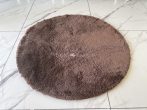 Shaggy Ibiza brown (csokibarna) szőnyeg 80cm kerek