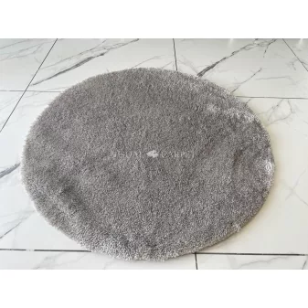 Shaggy Ibiza gray (világosszürke) szőnyeg 100cm kerek