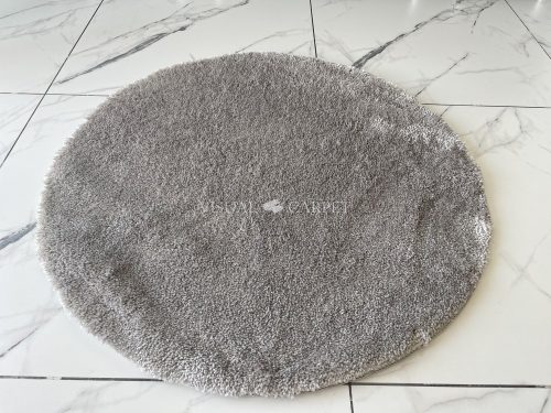 Shaggy Ibiza gray (világosszürke) szőnyeg 80cm kerek