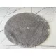 Shaggy Ibiza gray (világosszürke) szőnyeg 80cm kerek