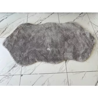   Shaggy Ibiza gray (világosszürke) szőnyeg 67x110cm amorf formás