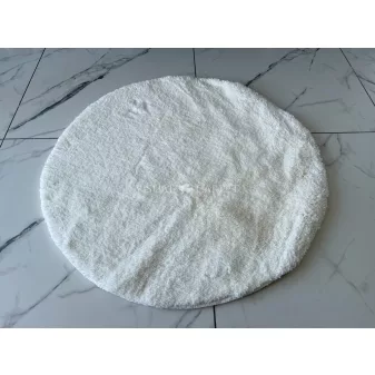 Shaggy Ibiza white (fehér) szőnyeg 100cm kerekcm