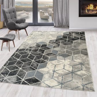   Milano Art szőnyeg 2408 szürke-kék 3db-os 60xszett (2db 60x110cm, 1db 60x220cm)