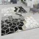    Mira modern szőnyeg 2611 sárga-fekete 120x170cm