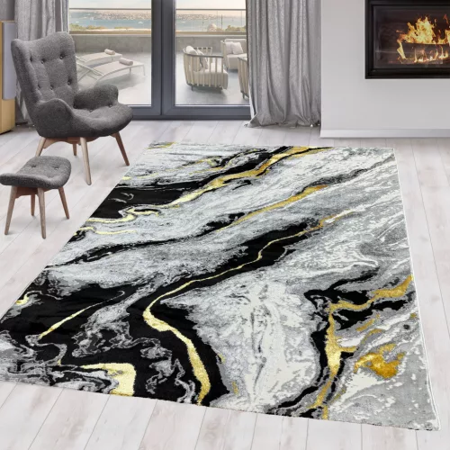  Noelle Art modern szőnyeg 1422 fekete-arany 120x170cm