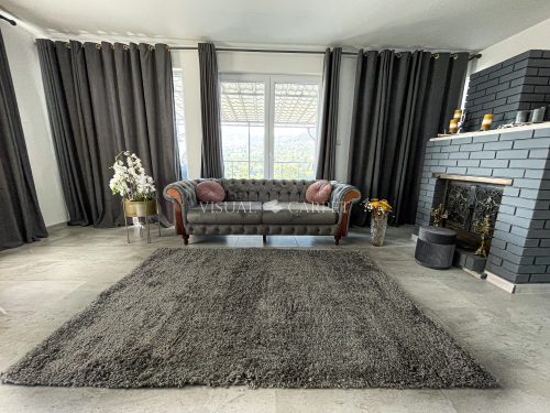New York Shaggy dark gray (szürke) szőnyeg 3db-os 60xszett 2db 60x110cm, 1db 60x220cm    