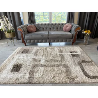   New York Shaggy 471 beige (bézs) szőnyeg 3db-os 60xszett 2db 60x110cm, 1db 60x220cm