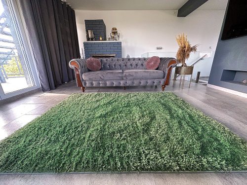 Oslo shaggy szőnyeg zöld 160x220cm