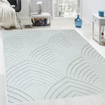 Oxi modern szőnyeg 38009 krém 60x110cm