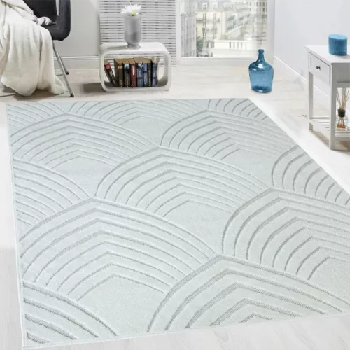 Oxi modern szőnyeg 38009 krém 60x110cm