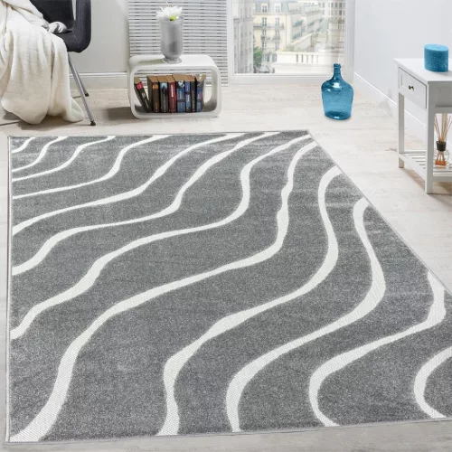 Oxi modern szőnyeg 38012 szürke 60x110cm