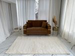Palermo Soft Shaggy white szőnyeg 150x230cm Törtfehér