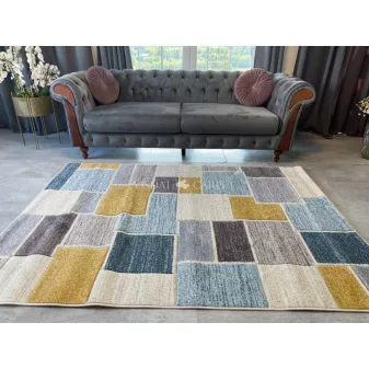  Petra 387 cream-blue (krém-kék) szőnyeg 120x170cm