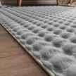   Plush 3D modern szőnyeg világosszürke 120x170cm