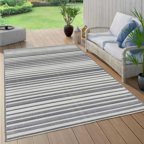   Sisalia síkszövött kültéri/beltéri szőnyeg 19087-9090 szürke 140x200cm