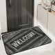 Sisalia lábtörlő Welcome antracit 50x80cm