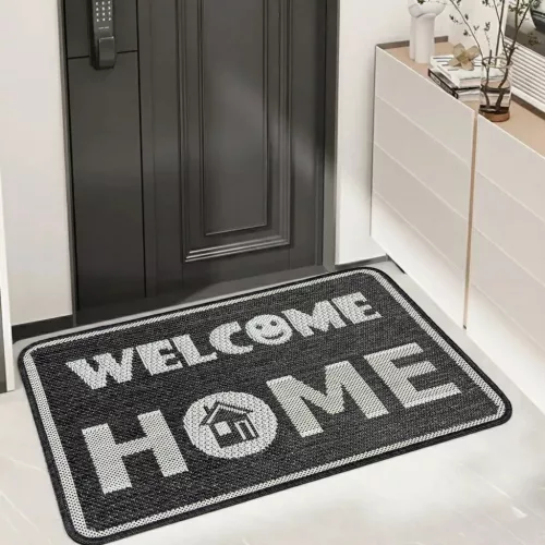 Sisalia lábtörlő Welcome Home antracit 40x60cm