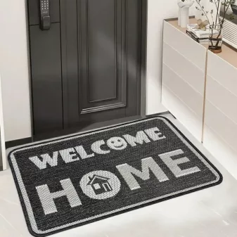 Sisalia lábtörlő Welcome Home antracit 50x80cm