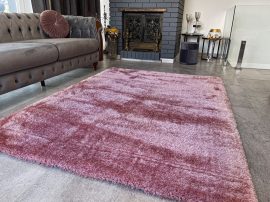 Super Shaggy puder pink (rózsaszín) shaggy szőnyeg 60x110cm