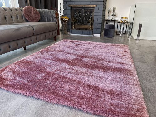 Super shaggy szőnyeg púder-rózsaszín 60x220cm