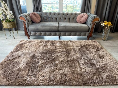 Super Touch shaggy szőnyeg camel (sötétbézs) 160x230cm