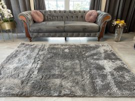 Super Touch shaggy szőnyeg light gray (világosszürke) 80x150cm
