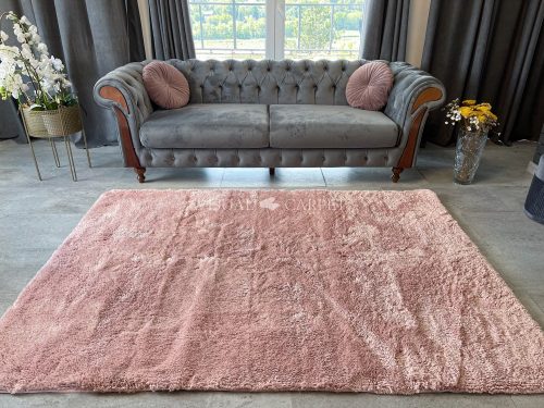 Super Touch shaggy szőnyeg puder (rózsaszín) 67x110cm