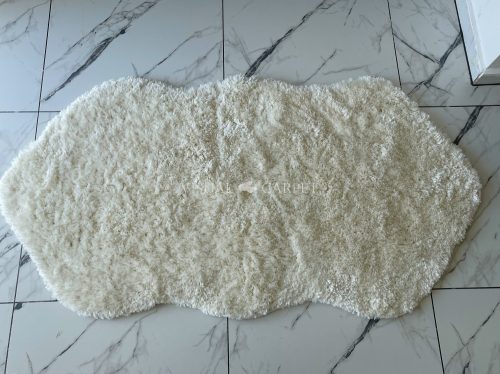 Super Touch shaggy szőnyeg white (törtfehér) 80x150cm poszt
