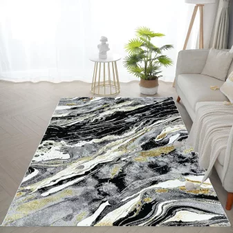  Tessia Art szőnyeg 351 fekete-arany szőnyeg 120x170cm