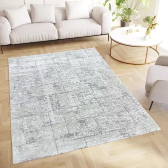 Tweety modern szőnyeg 3734 krém-szürke 200x290cm