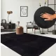 Velux plüss szőnyeg fekete 60x110cm