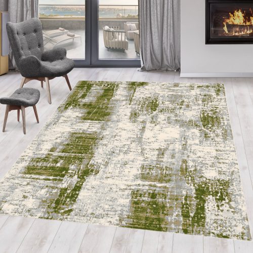 Venita Art szőnyeg 8751 szürke-krém-zöld 80x150cm