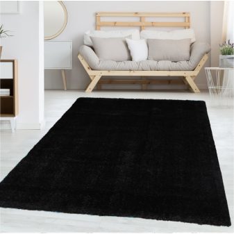   Venezia shaggy szőnyeg Fekete 120x170cm