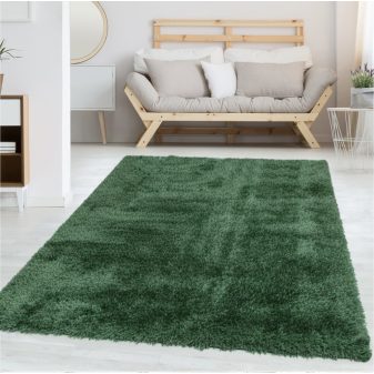   Venezia shaggy szőnyeg Sötétzöld 120x170cm