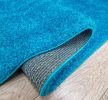   Venezia shaggy szőnyeg Türkízkék 120x170cm