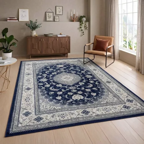   Vintage klasszikus szőnyeg 6188 kék 120x170cm